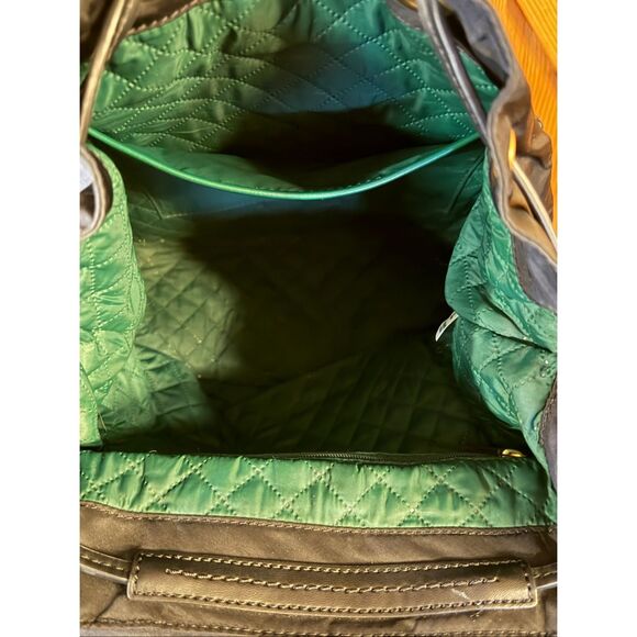 Tory Burch Perry Nylon Backpack Black Cinch (6207) - Picture 10 of 12